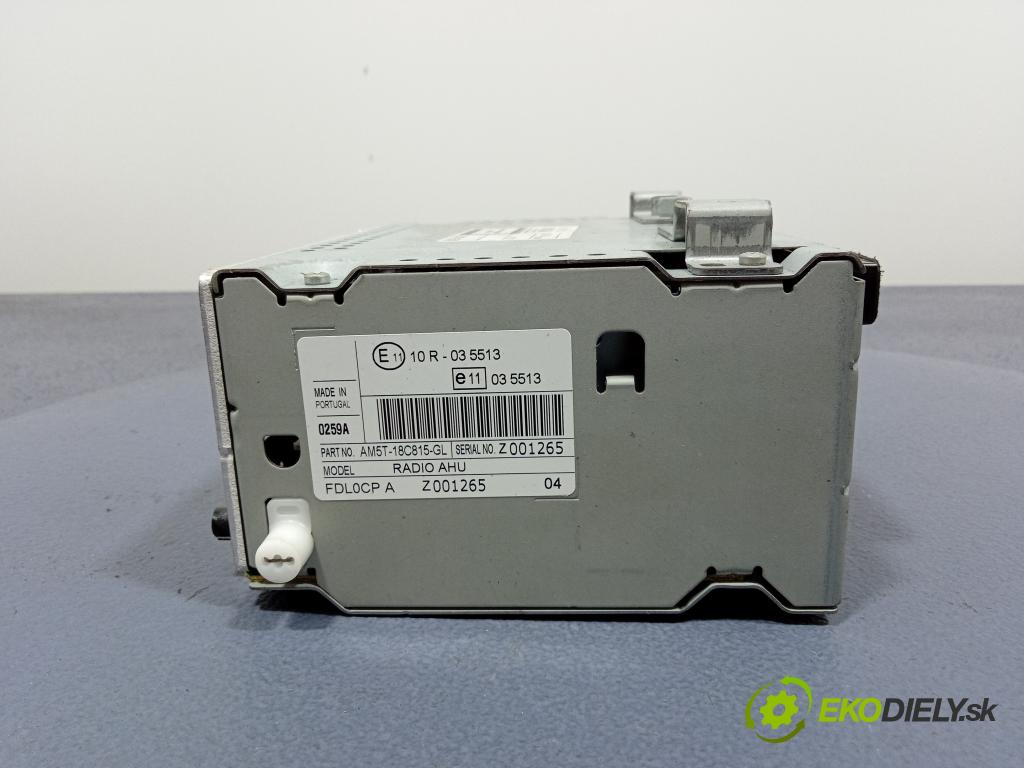 Ford Fiesta 2013 Radio I Navigácia: AM5T-18C815-GL