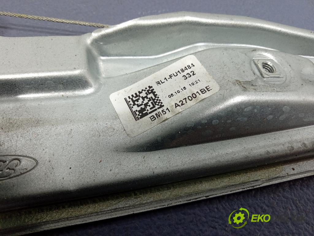 Ford Focus 2015 mechanismus stahování Sklenka: Zad: Levý: BM51-A27001-BE