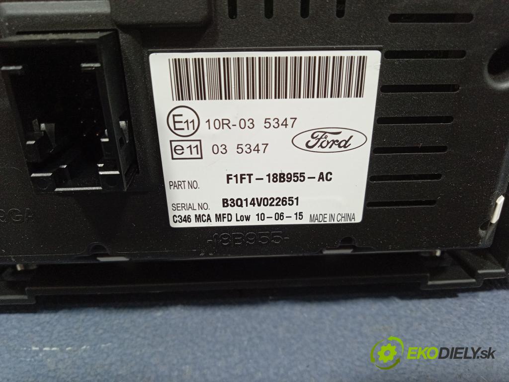 Ford Focus 2015 Zobrazit: Rádio: / GPS F1FT-18B955-AC
