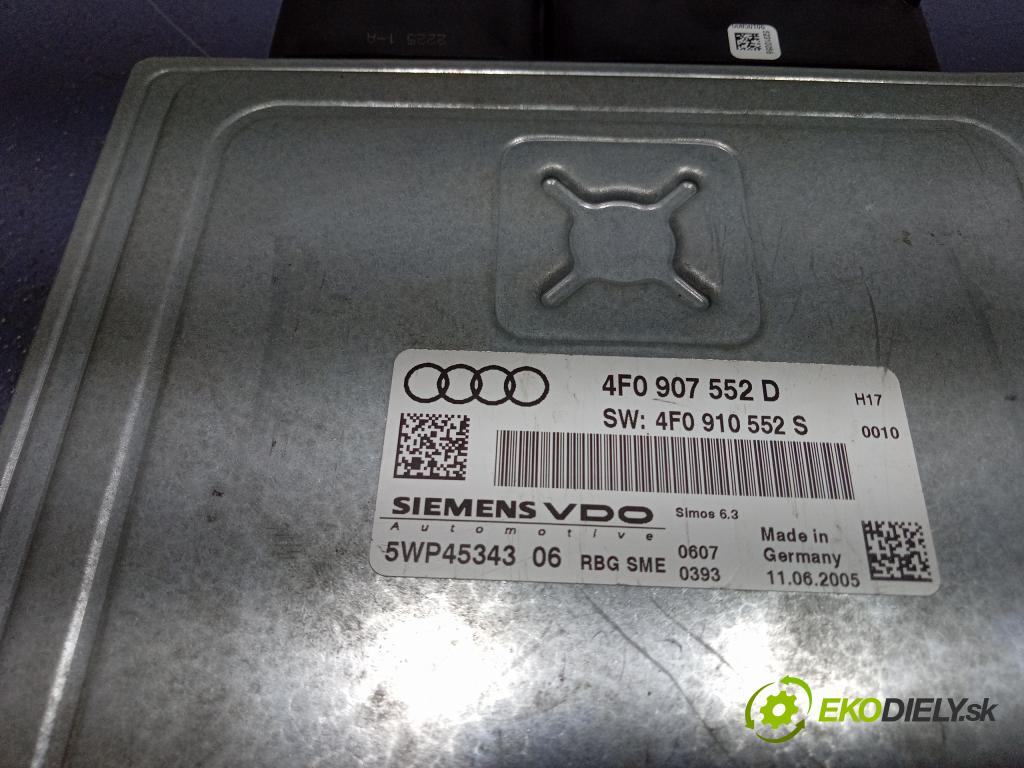 Audi A6 2006 riadiaca jednotka Motor: 4F0910552D