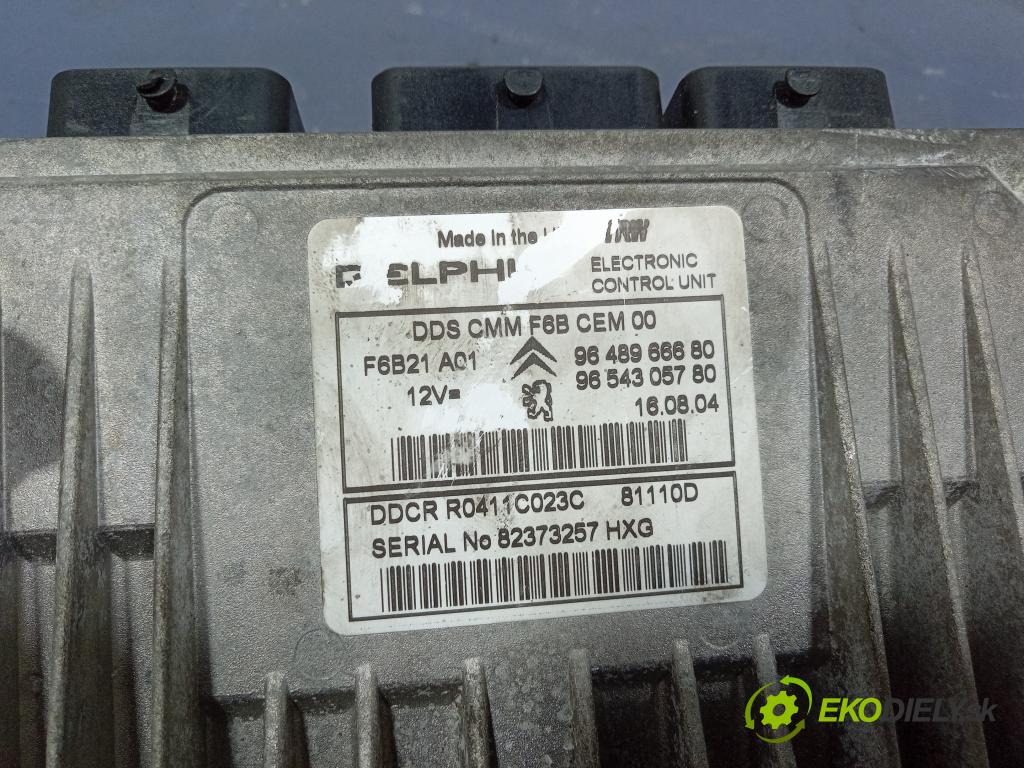 Citroen C3 2004 riadiaca jednotka Motor: 9648966680