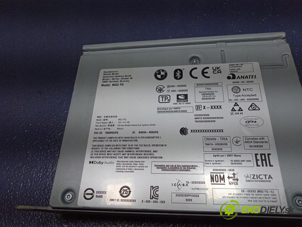 Bmw X5 2023 Zesilovač: Rádio: Navigacia: 5A84B69