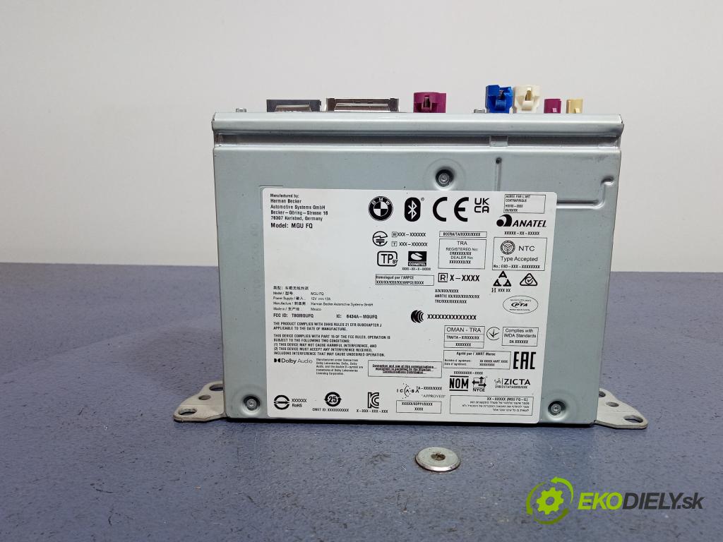 Bmw X5 2023 Zesilovač: Rádio: Navigacia: 5A84B69