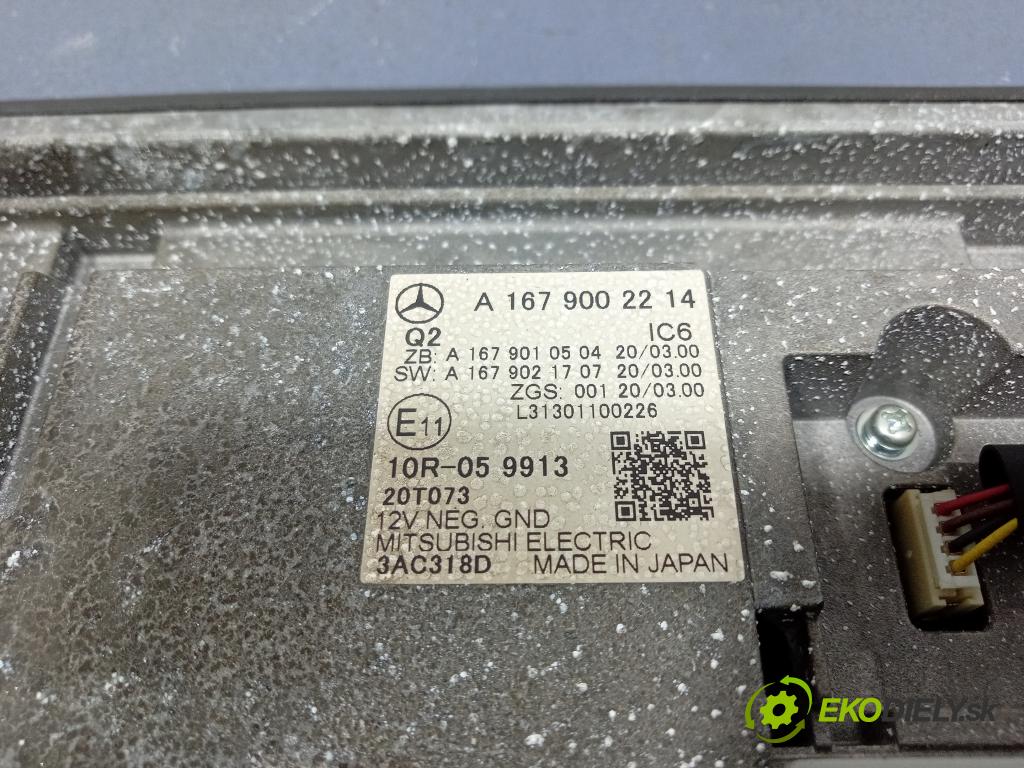 Mercedes Gle 2020 prístrojovka/ budíky A1679002214