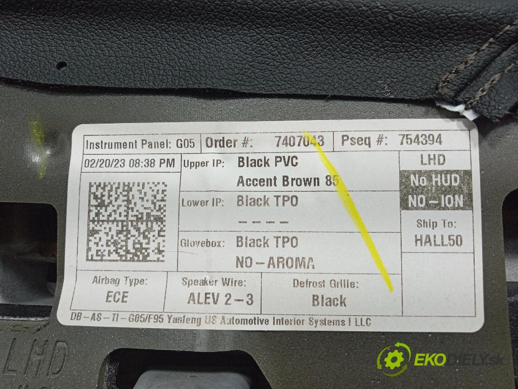 Bmw X5 2023 kokpit,pristrojová doska 01