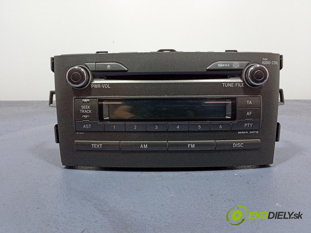 Toyota Auris 2008 Radio I Navigácia: 86120-02520