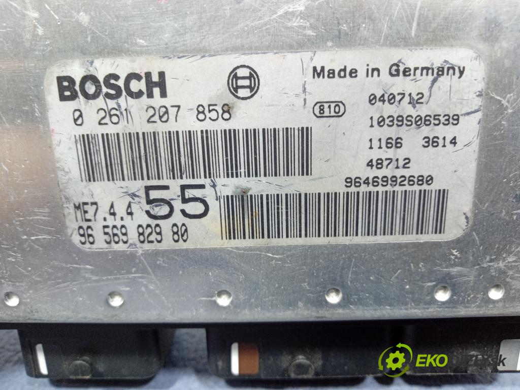 Peugeot 307 2002 riadiaca jednotka Motor: 0261207858