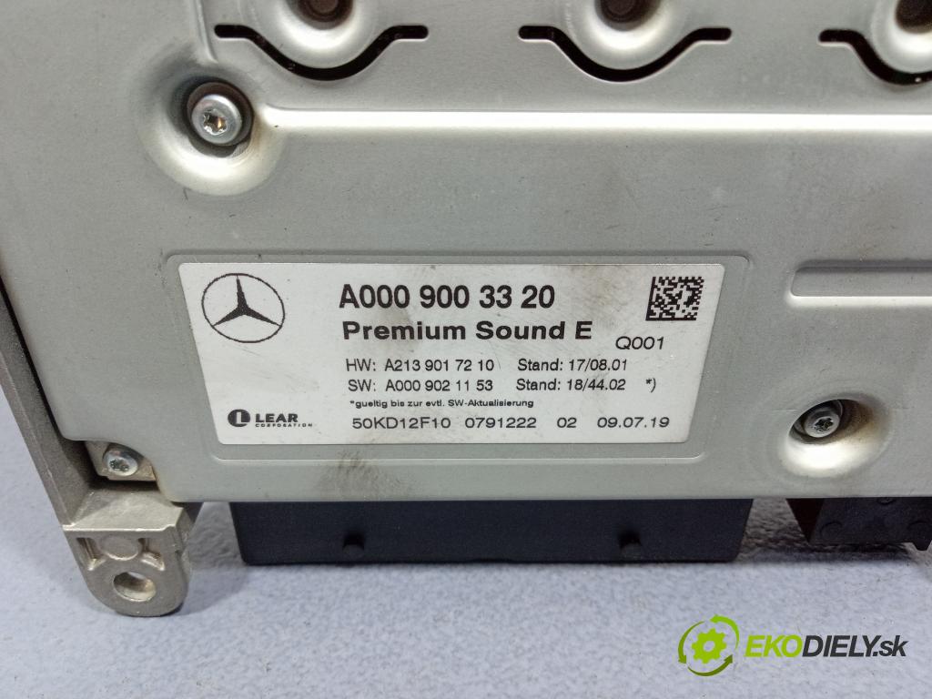 Mercedes Amg 2019 Zesilovač: Rádio: Navigacia: A0009003320