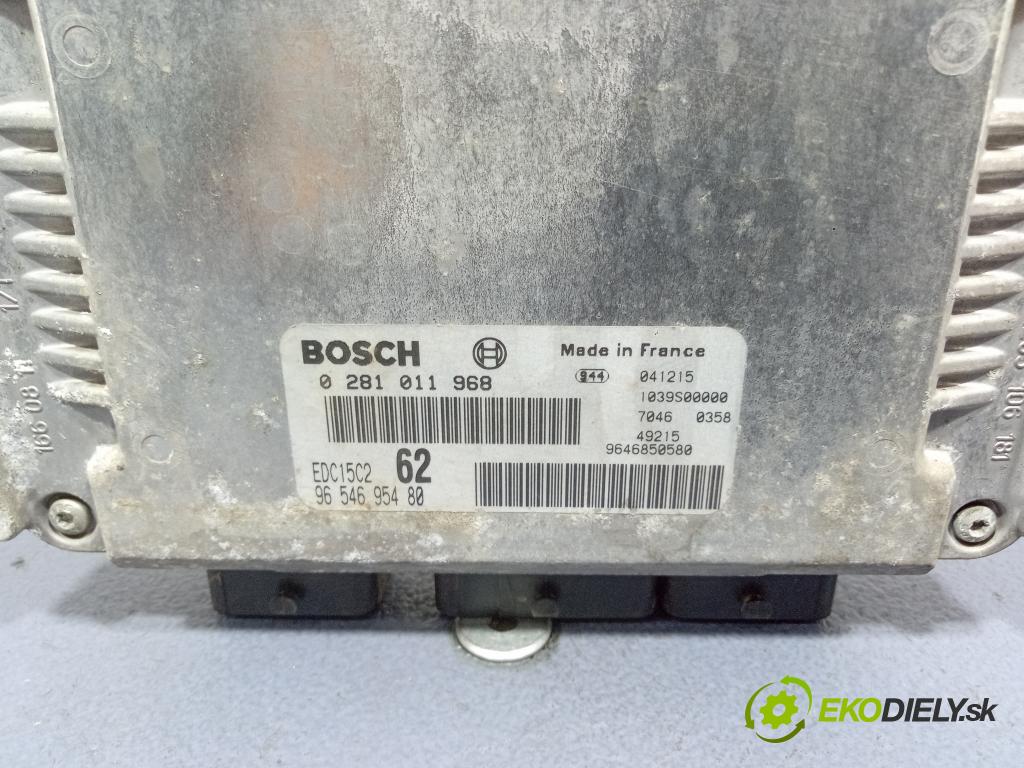 Citroen C8 2005 riadiaca jednotka Motor: 0281011968
