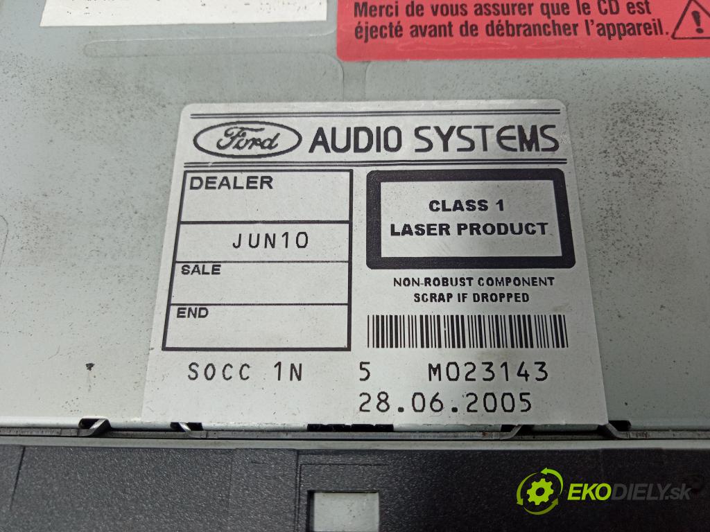 Ford Focus 2005 Radio I Navigácia: 4M5T-18C815-BE
