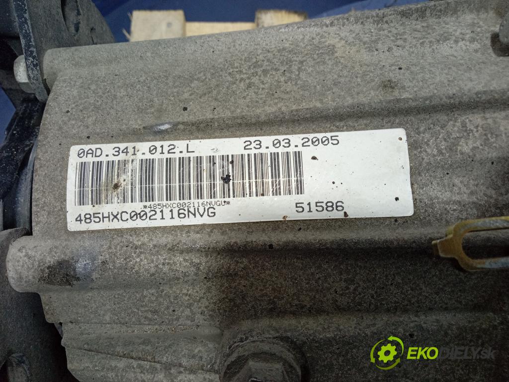 Vw Touareg 2005 prevodovka automatická 09D300037K