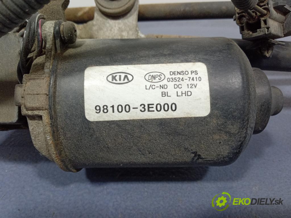 Kia Sorento 2003 mechanizmus motor: Stierače: Predné 98100-3E000