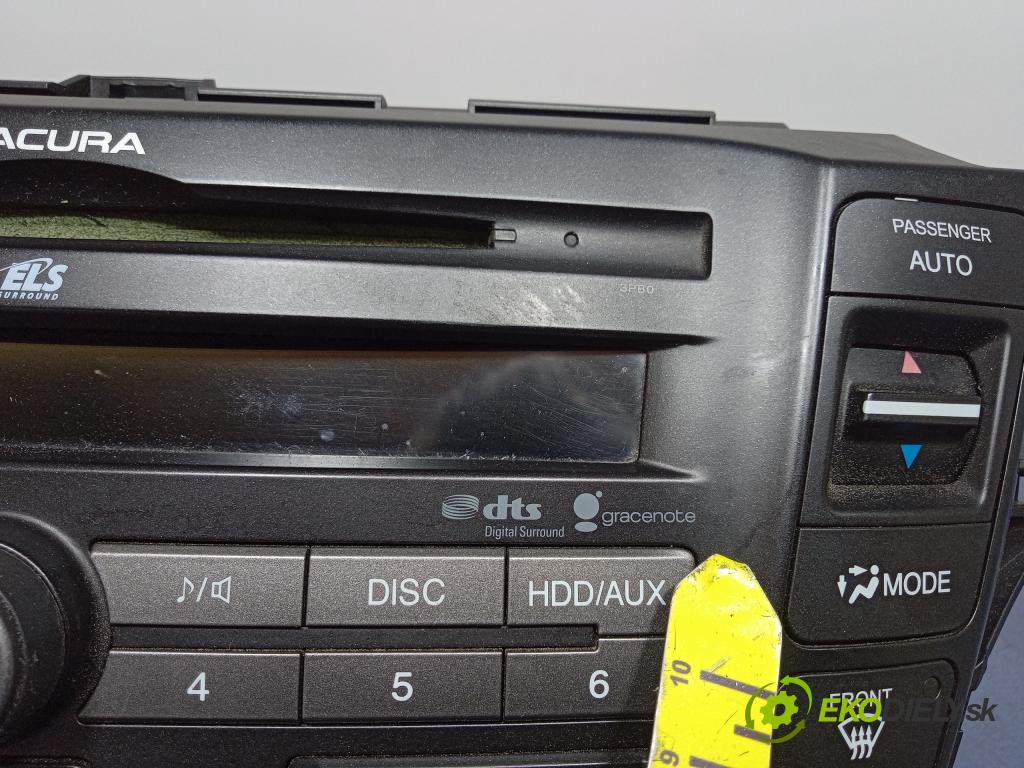 Acura Tl 2009 Radio I Navigácia: 39100-TK4-A200