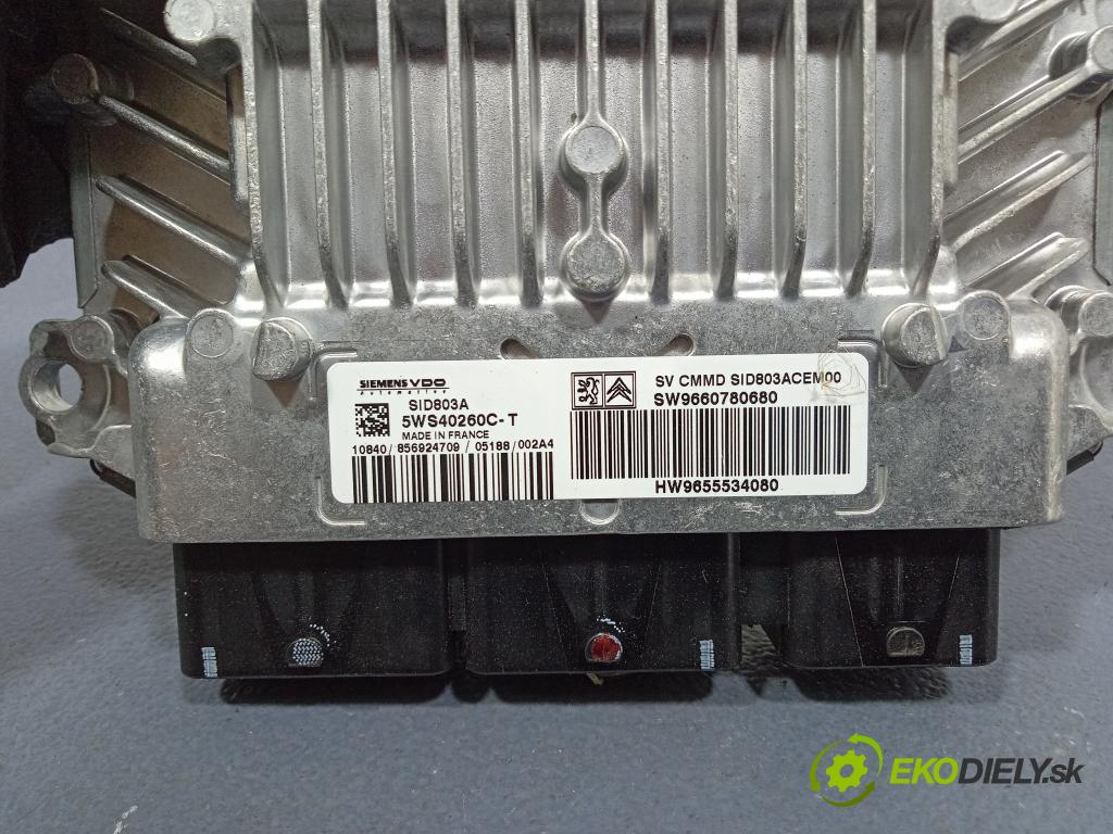 Citroen C5 2006 riadiaca jednotka Motor: 9660780680