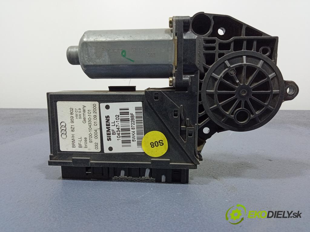 Audi A2 2000 mechanismus stahování Sklenka: před v pravo: 8Z1959802