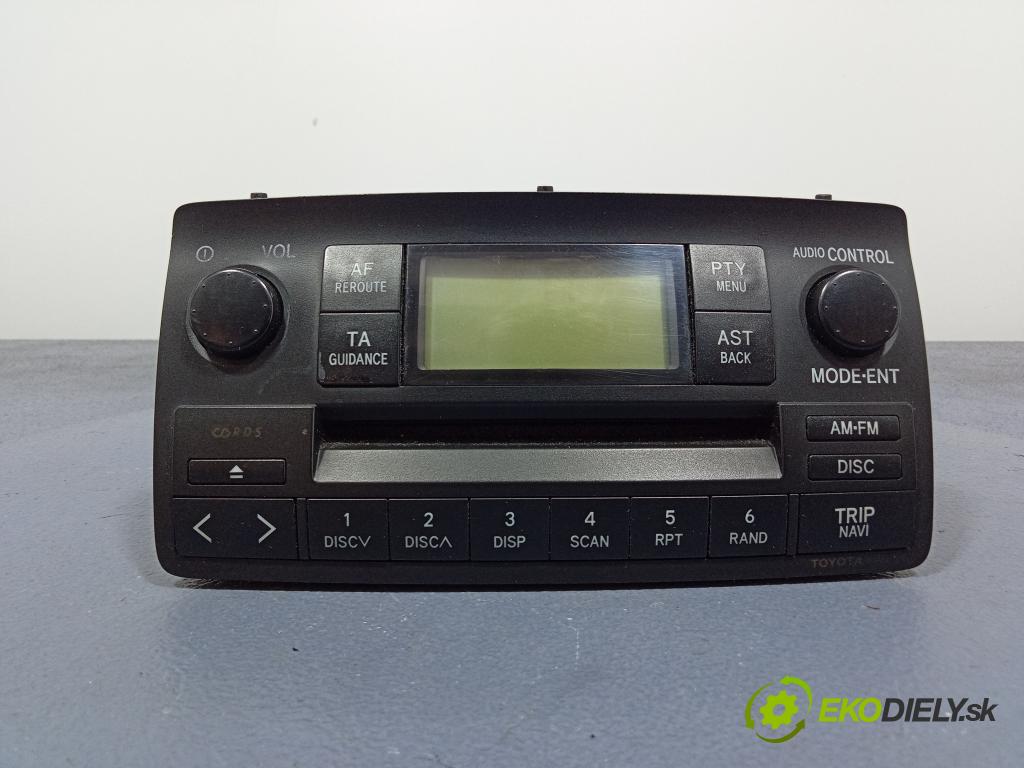 Toyota Corolla 2003 Radio I Navigace: 86120-02260