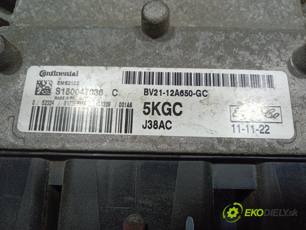 Ford Fiesta 2011 riadiaca jednotka Motor: BV21-12A650-GC