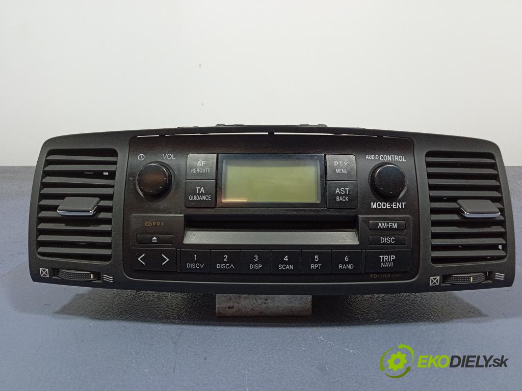 Toyota Corolla 2003 Radio I Navigace: 86120-02260