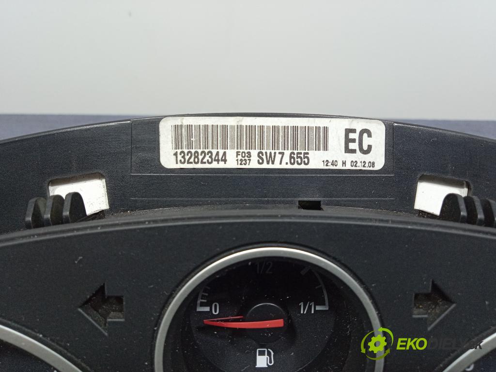 Opel Astra 2009 prístrojovka/ budíky 13282344