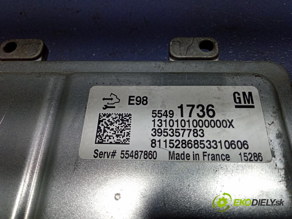 Opel Insignia 2015 riadiaca jednotka Motor: 55491736
