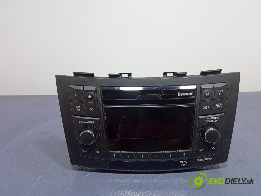 Suzuki Swift 2012 Radio I Navigácia: 39101-68L11