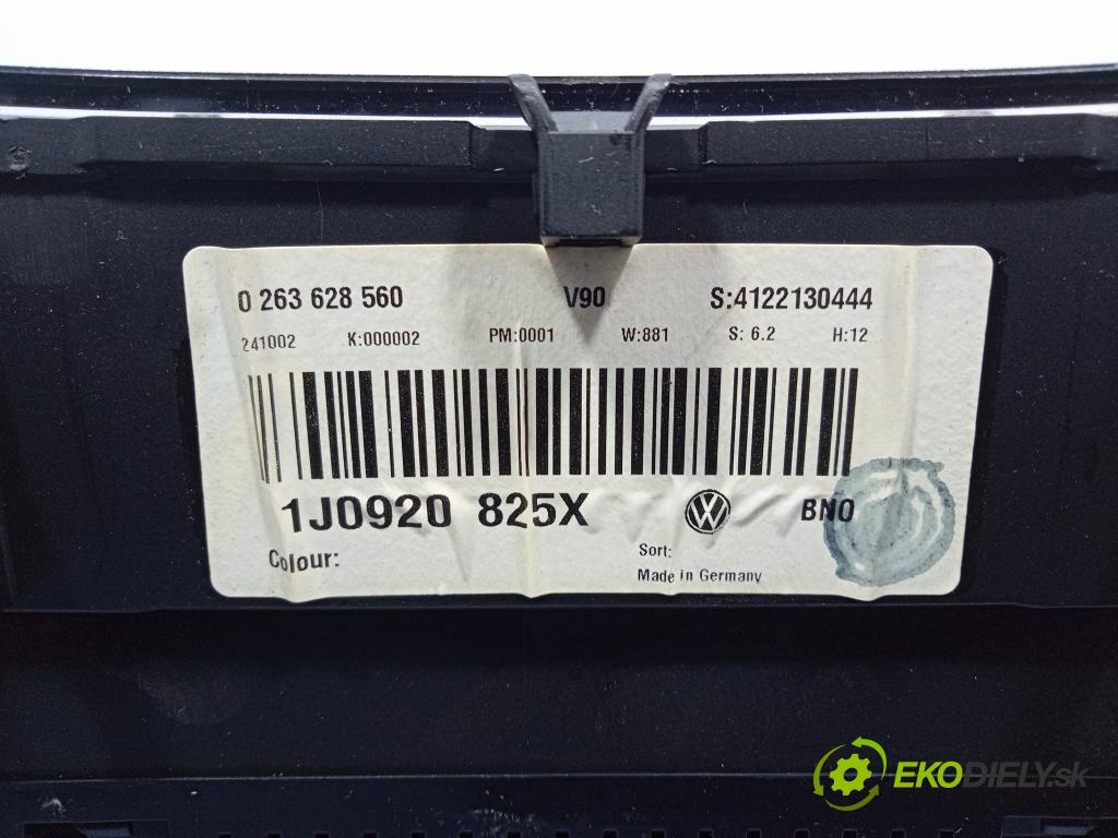 Volkswagen Golf 2000 prístrojovka/ budíky 1J0920825X