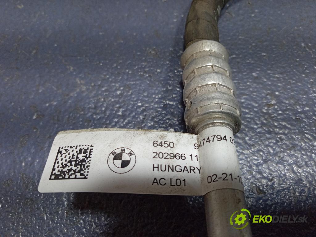 Bmw I4 2022 rúrka Klimatizácia: 9474794