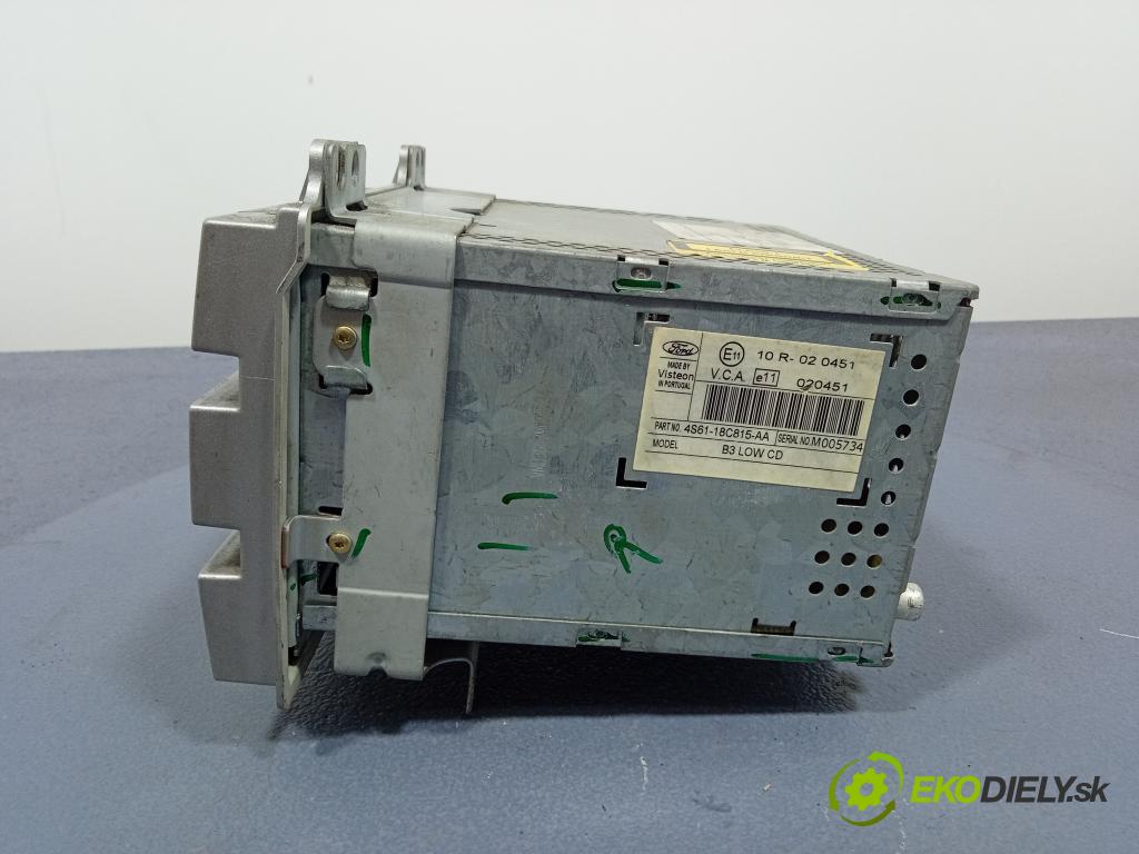 Ford Fusion 2003 Radio I Navigácia: 4S61-18C815-AA