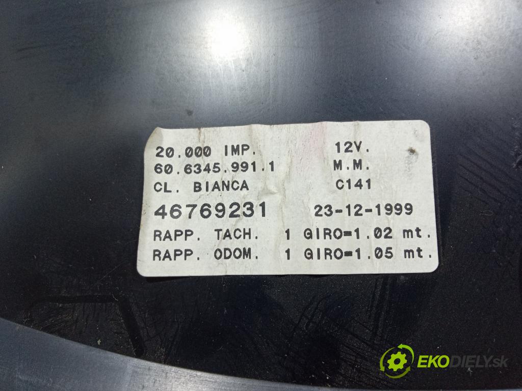 Fiat Marea 2000 prístrojovka/ budíky 46769231