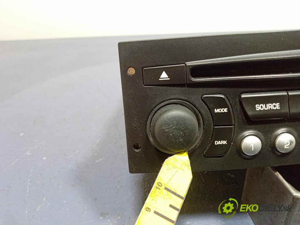 Peugeot 207 2008 Radio I Navigácia: 96643691XT
