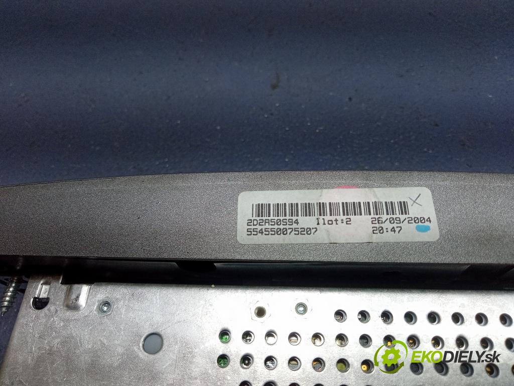 Peugeot 407 2005 Radio I Navigácia: 96559851YW