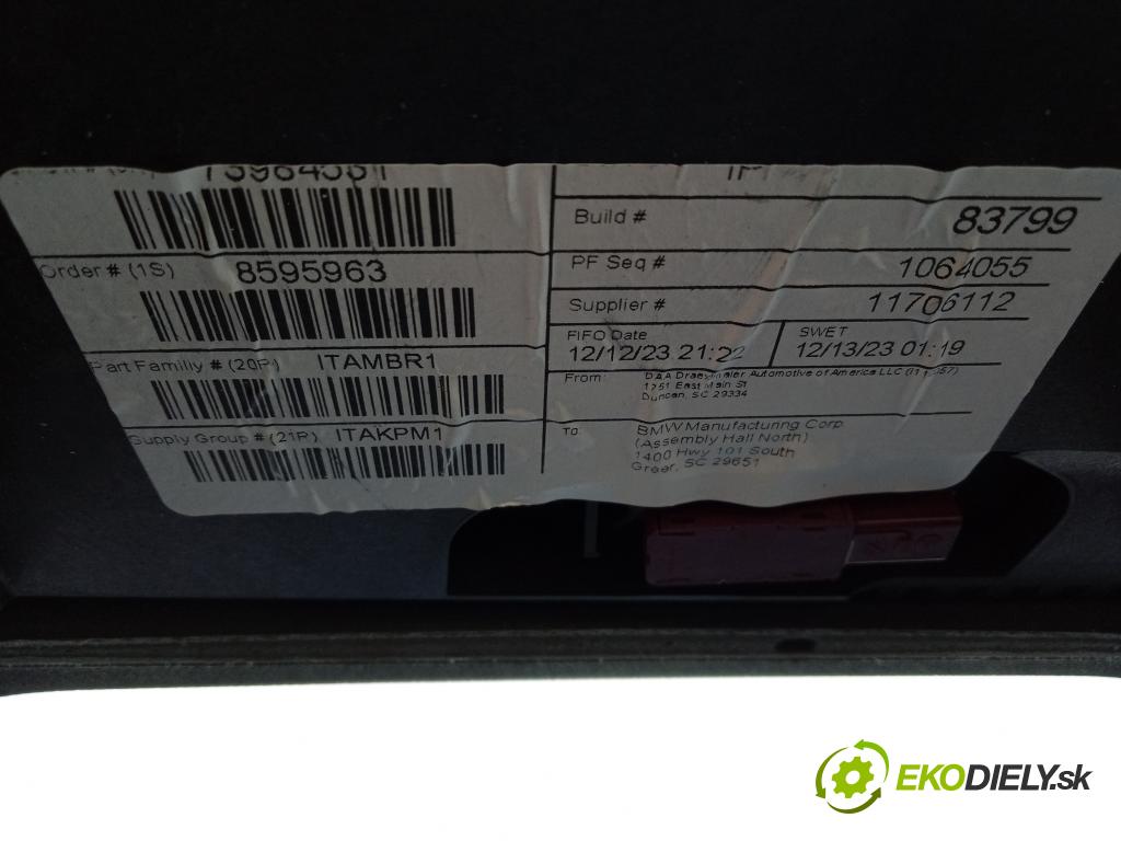 Bmw X3 2023 kokpit,pristrojová doska 01