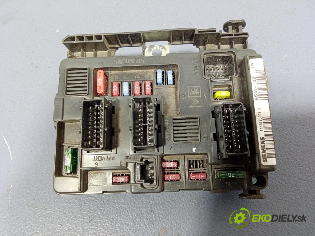 Citroen Berlingo 2005 skříňka Pojistky 9650618580