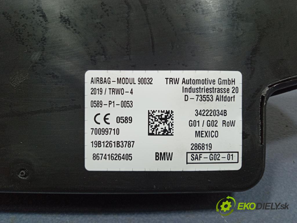 Bmw X4 2019 Airbag: Sedadlo: x 7416264