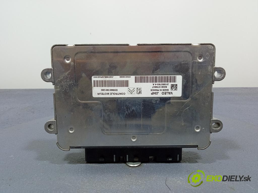 Citroen C2 2006 řídící jednotka Motor: 9661961280