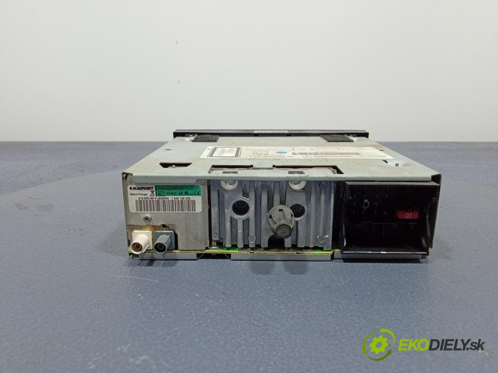 Citroen C2 2006 Radio I Navigácia: 9666650677