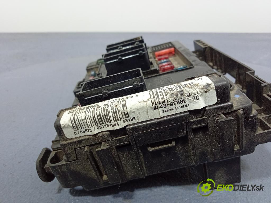 Peugeot Partner 2003 skříňka Pojistky 9643498880