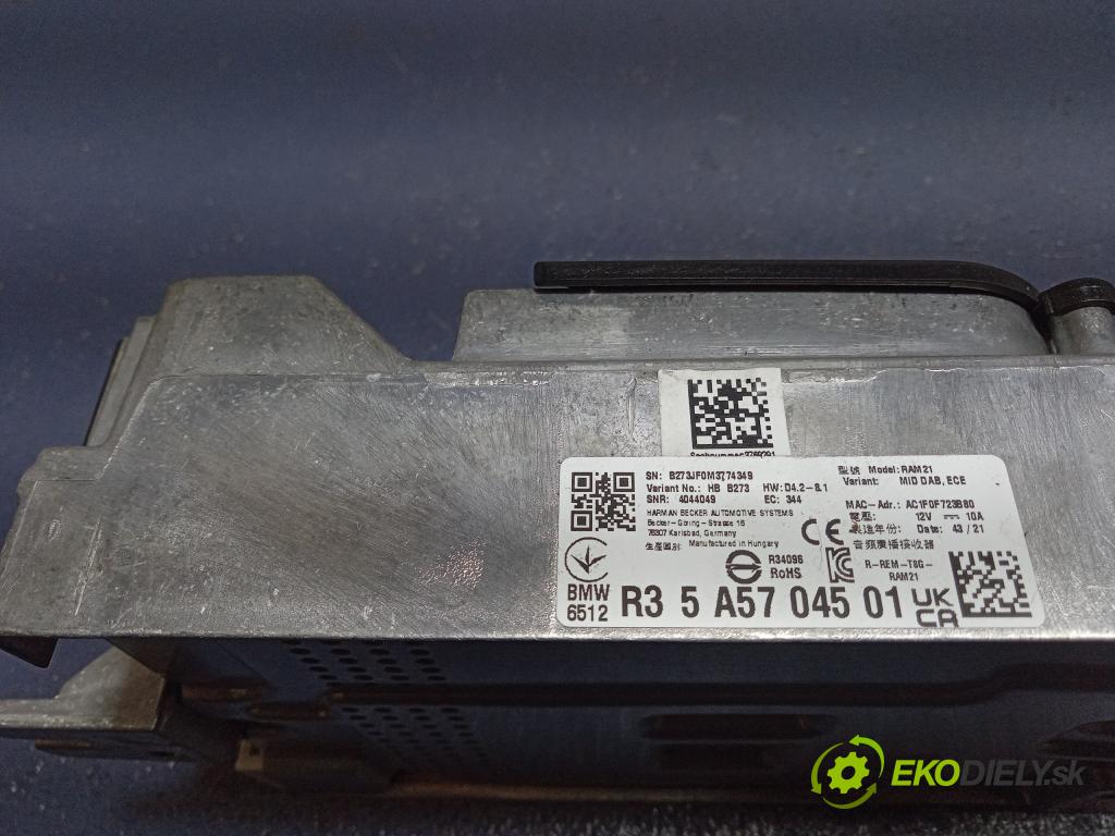 Bmw Seria 4 2021 Zesilovač: Rádio: Navigacia: 5A57045