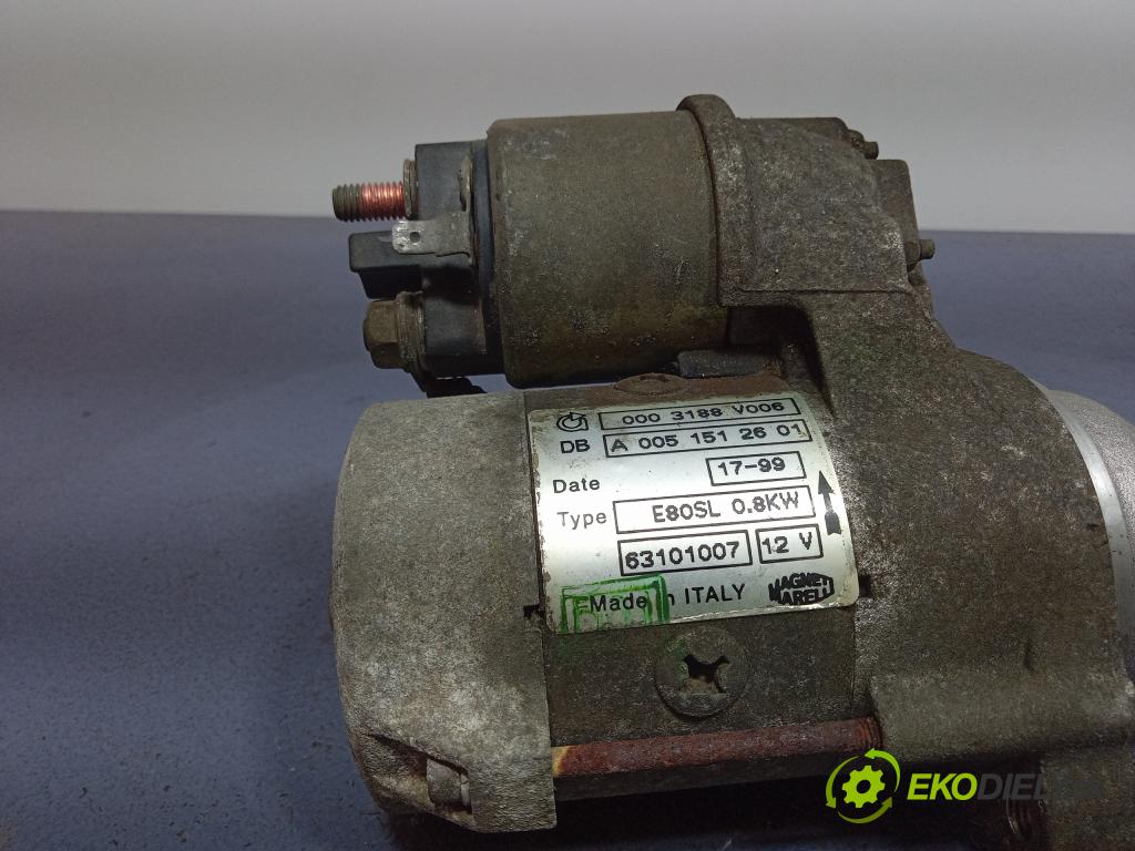 Smart Fortwo 1999 štartér 0003188V006