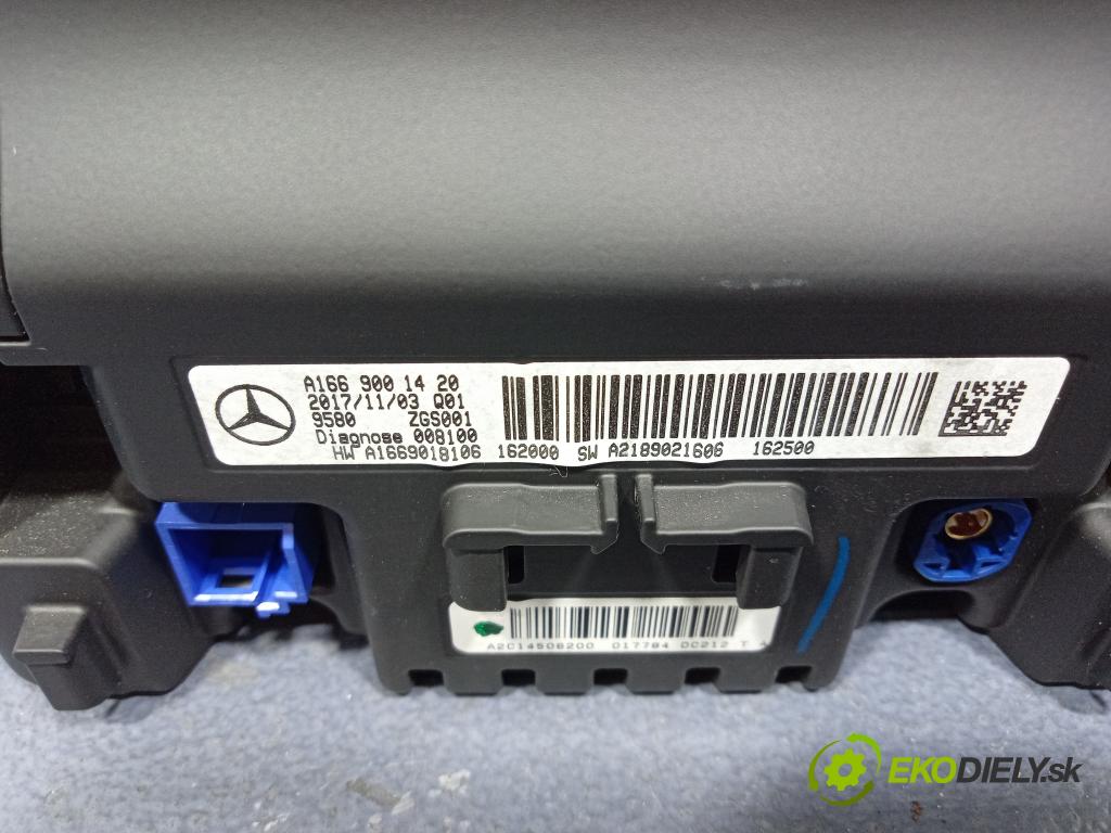 Mercedes GLS-Klasa 2017 displej Radio / GPS A1669001420