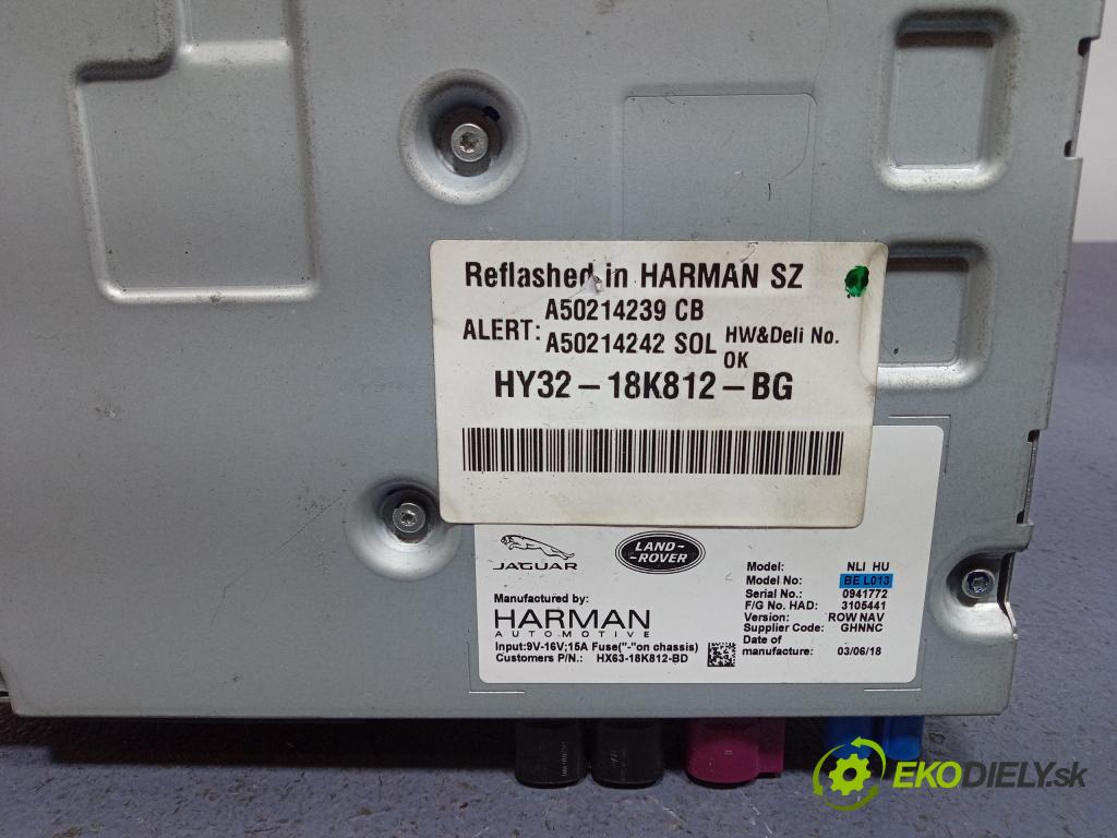 Jaguar Xf 2020 Radio I Navigácia: HY32-18K812-BG
