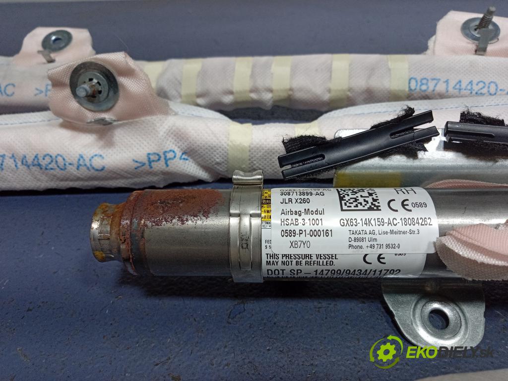 Jaguar Xf 2020 Airbag: clona x GX63-14K159-AC