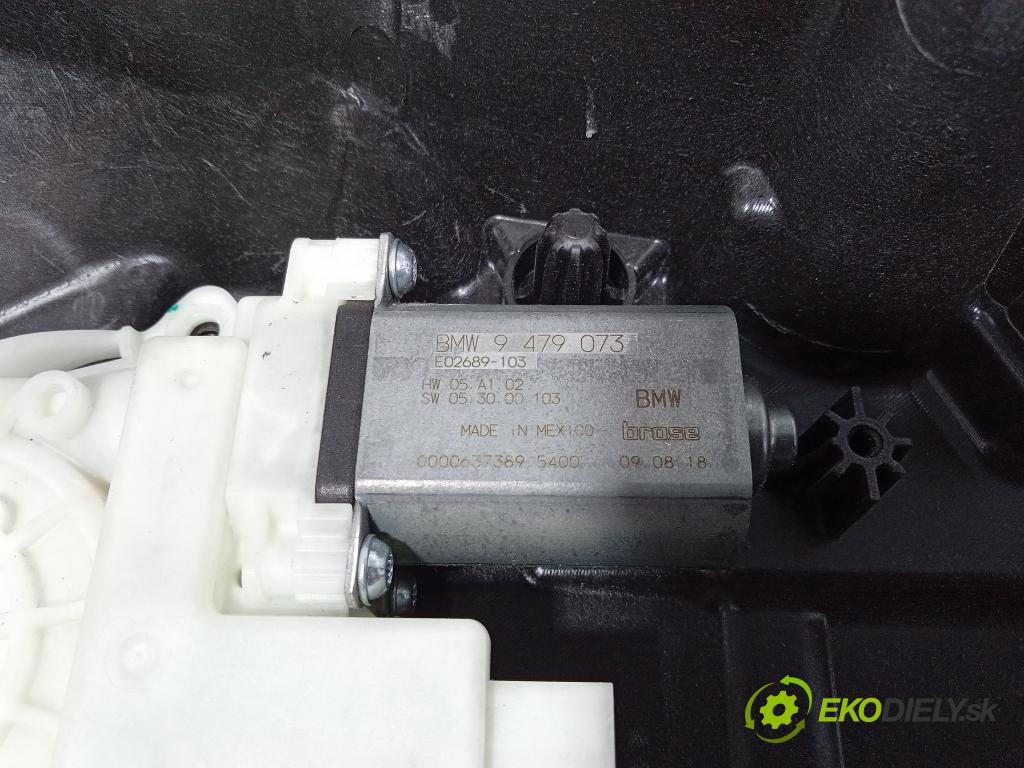 Bmw X7 0 mechanismus stahování Sklenka: Zad: Levý: 9479295