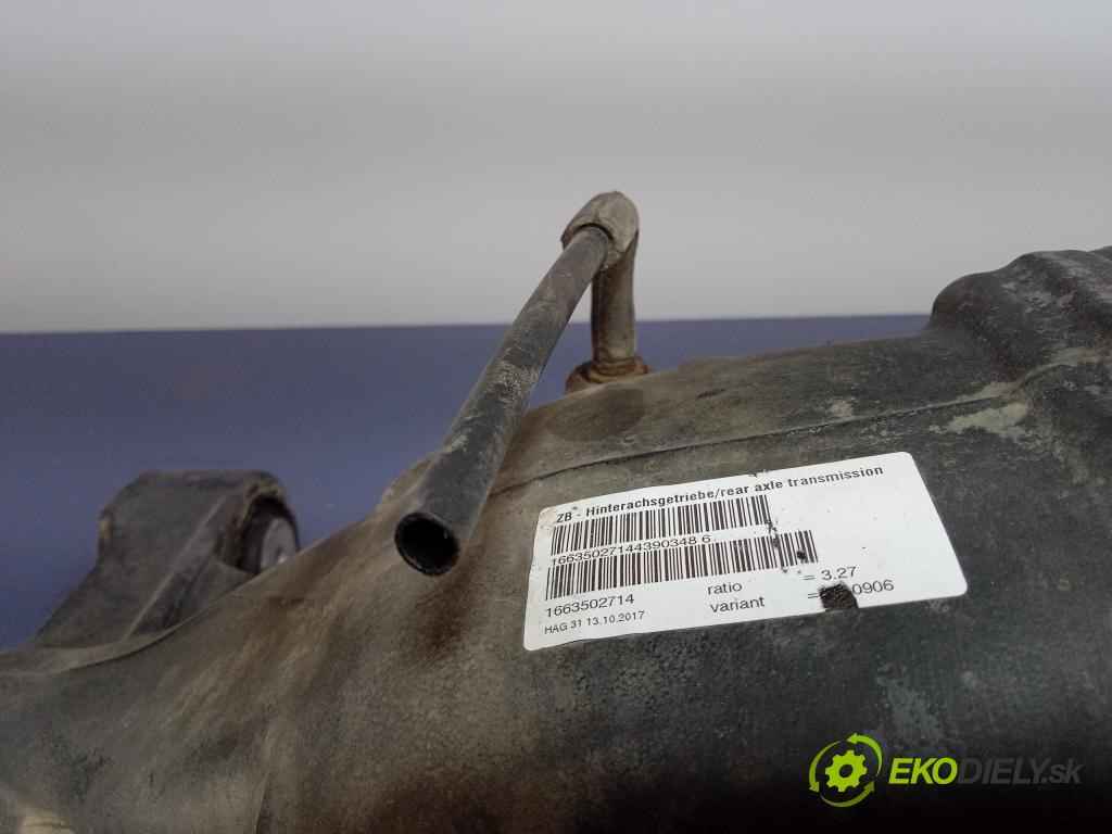 Mercedes GLS-Klasa 2017 Most: Zadný: A1663502714