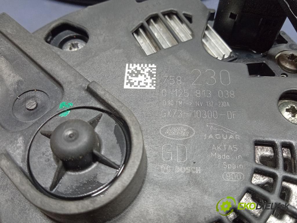 Jaguar Xf 2020 Alternator GX73-10300-DF