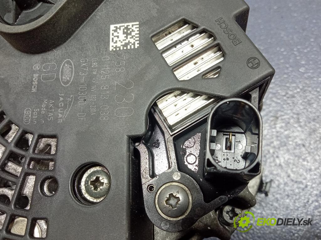 Jaguar Xf 2020 Alternator GX73-10300-DF