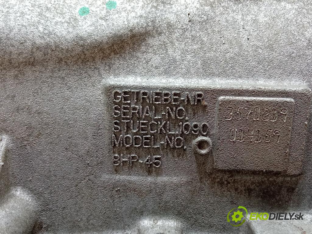 Jaguar Xf 2020 prevodovka automatická H7A3-7000-GE