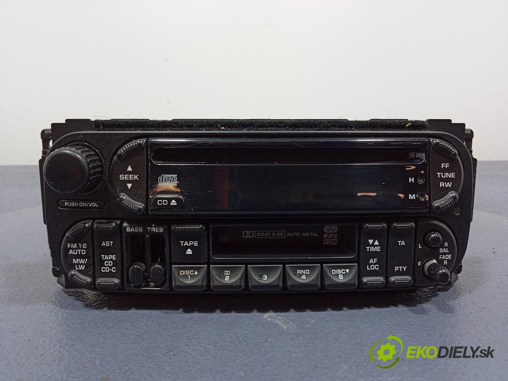 Chrysler Pt cruiser 2001 Radio I Navigácia: P04858543AF