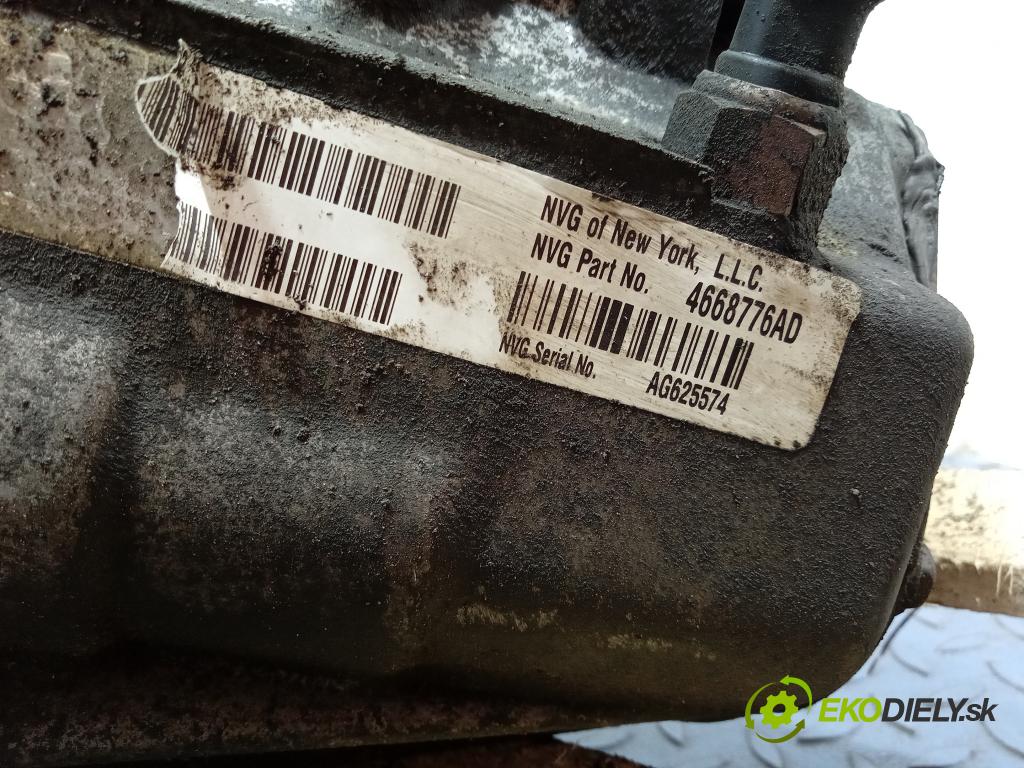 Chrysler Pt cruiser 2001 prevodovka Manualna 4668776AD