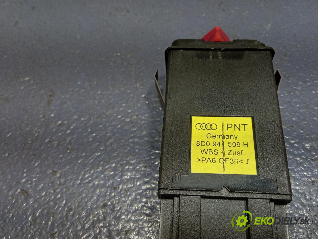 Audi A4 2001 Přepínač Světel: Nouzový 8D0941509H